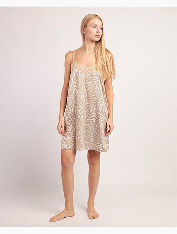 ADMAS LUXURY Camisola Tirantes Luxe Leaves para Mujer