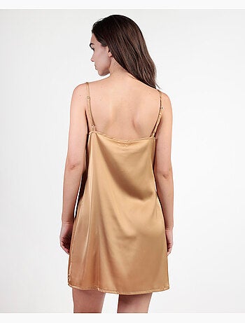 ADMAS LUXURY Camisola Tirantes Novia Plumas Marabu para Mujer
