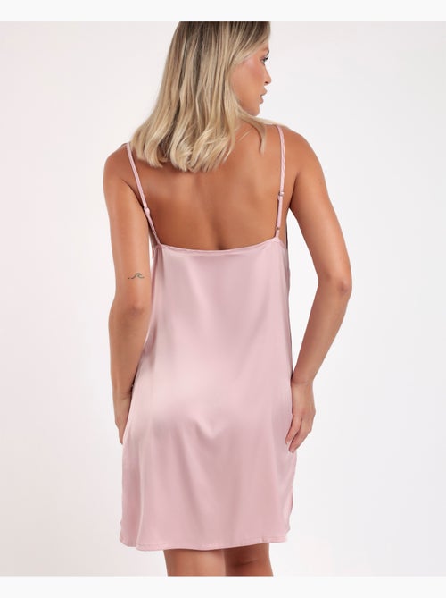 ADMAS LUXURY Camisola Tirantes Novia Plumas Marabu para Mujer - Kiabi ADMAS LUXURY Camisola Tirantes Novia Plumas Marabu para Mujer - Kiabi