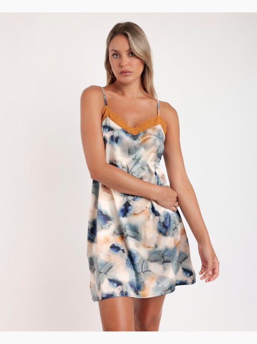 ADMAS LUXURY Camisola Tirantes Tile para Mujer - Kiabi ADMAS LUXURY Camisola Tirantes Tile para Mujer - Kiabi