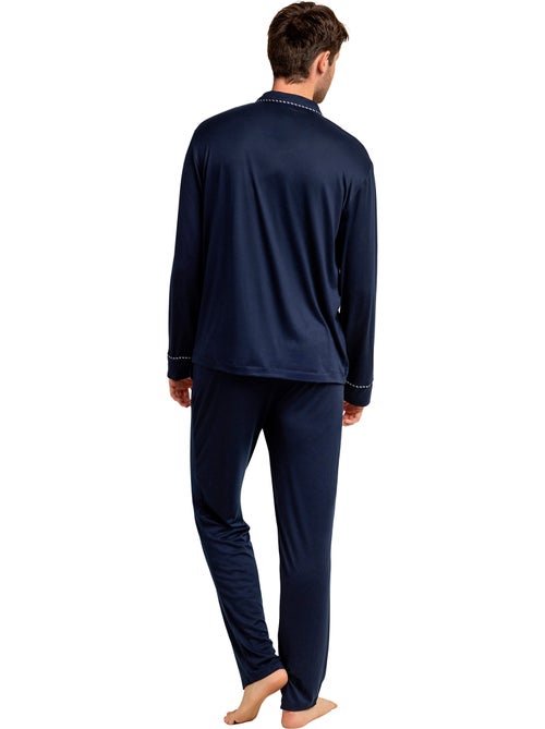 ADMAS LUXURY Pijama Abierto Manga Larga Luxury Pearl para Hombre - Kiabi