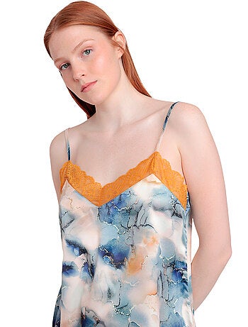 ADMAS LUXURY Pijama Tirantes Tile para Mujer