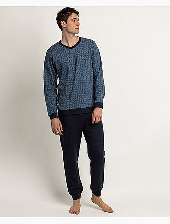 ADMAS MAGNIFIC Pijama Manga Larga Pico Stellar para Hombre