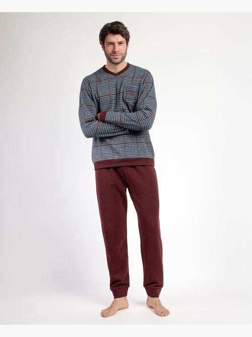 ADMAS MAGNIFIC Pijama Manga Larga Royals para Hombre - Kiabi ADMAS MAGNIFIC Pijama Manga Larga Royals para Hombre - Kiabi
