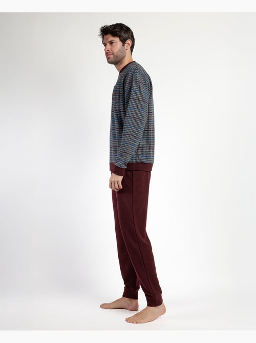 ADMAS MAGNIFIC Pijama Manga Larga Royals para Hombre - Kiabi ADMAS MAGNIFIC Pijama Manga Larga Royals para Hombre - Kiabi
