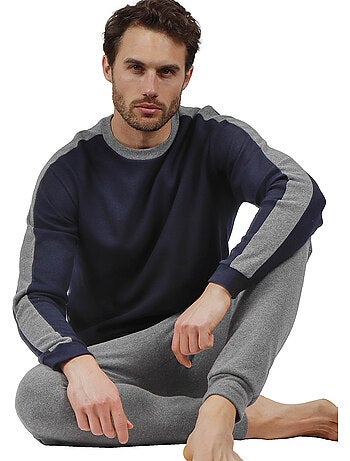 ADMAS MAGNIFIC Pijama Manga Larga Solid para Hombre
