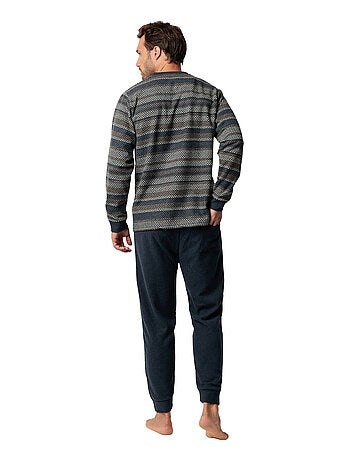 ADMAS MAGNIFIC Pijama Manga Larga Tapeta Magno para Hombre