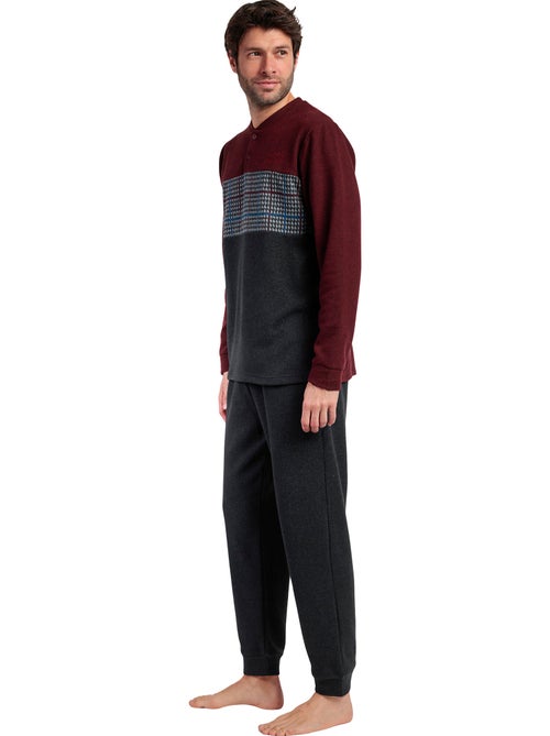 ADMAS MAGNIFIC Pijama Manga Larga Tapeta Royals para Hombre - Kiabi