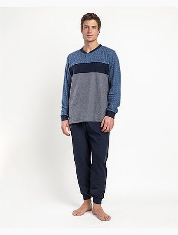 ADMAS MAGNIFIC Pijama Manga Larga Tapeta Stellar para Hombre