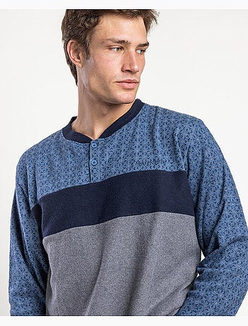 ADMAS MAGNIFIC Pijama Manga Larga Tapeta Stellar para Hombre