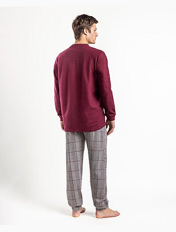 ADMAS MAGNIFIC Pijama Manga Larga Tapeta Windsor para Hombre