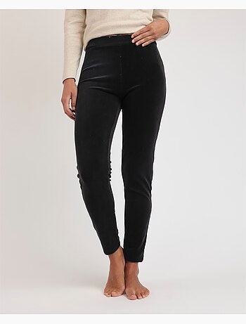 ADMAS Pantalón Elástico Largo Corduroy para Mujer