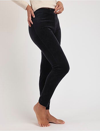 ADMAS Pantalón Elástico Largo Corduroy para Mujer