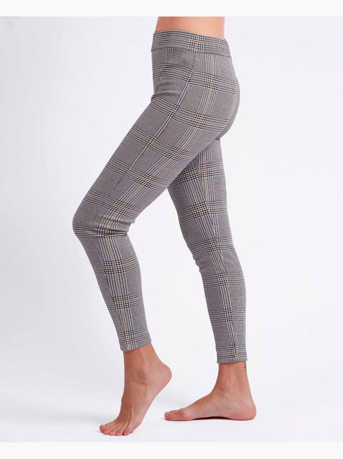 ADMAS Pantalón Elástico Largo Gales para Mujer - Kiabi