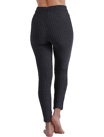 ADMAS Pantalón Elástico Largo Raya Diplomática para Mujer