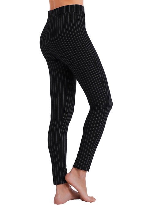 ADMAS Pantalón Elástico Largo Raya Diplomática para Mujer - Kiabi ADMAS Pantalón Elástico Largo Raya Diplomática para Mujer - Kiabi