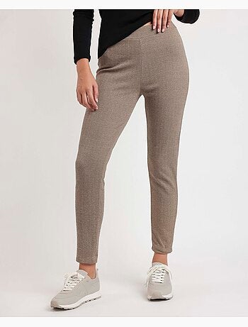 ADMAS Pantalón Elástico Largo Spiga para Mujer