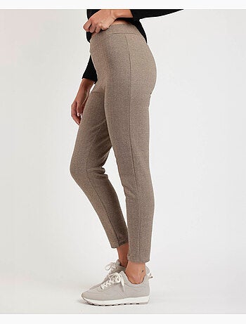 ADMAS Pantalón Elástico Largo Spiga para Mujer