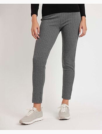 ADMAS Pantalón Elástico Largo Spiga para Mujer