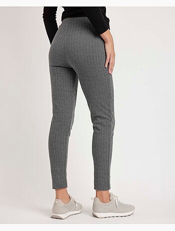 ADMAS Pantalón Elástico Largo Spiga para Mujer