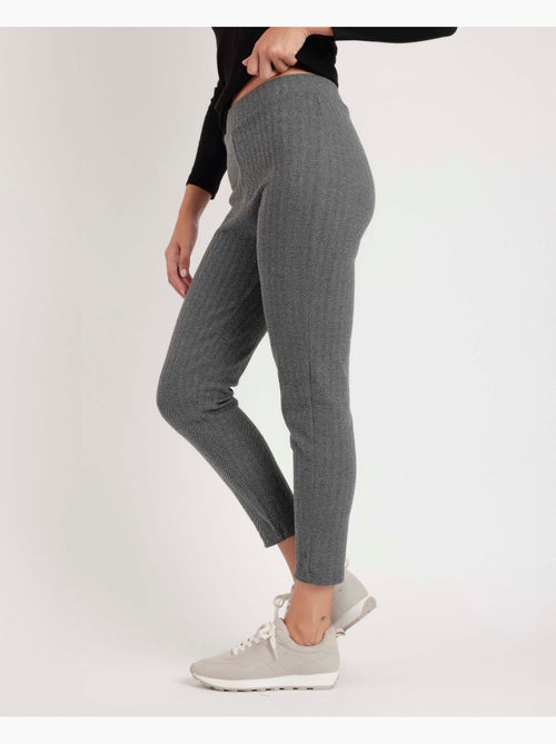 ADMAS Pantalón Elástico Largo Spiga para Mujer - Kiabi