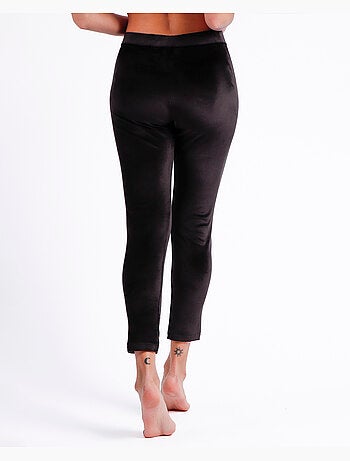 ADMAS Pantalón Elástico Largo Terciopelo para Mujer
