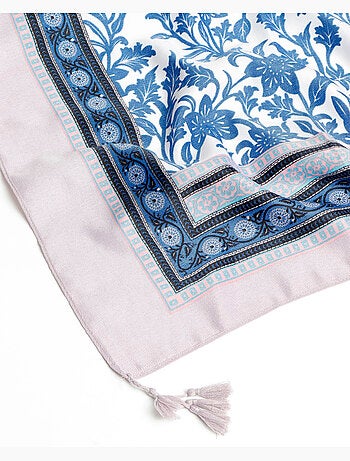 ADMAS Pareo Blue Garden para Mujer
