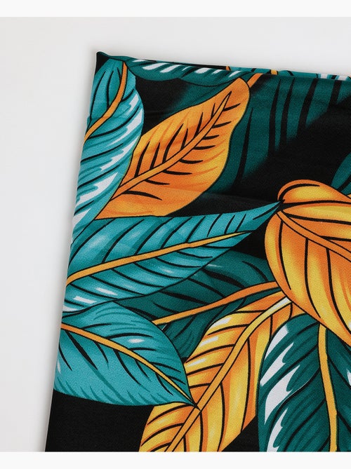 ADMAS Pareo Hojas Amarillas para Mujer - Kiabi ADMAS Pareo Hojas Amarillas para Mujer - Kiabi
