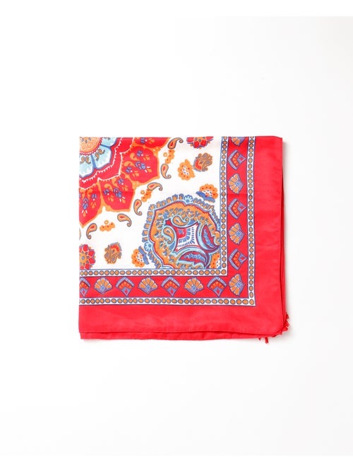 ADMAS Pareo Mandala Rojo para Mujer - Kiabi