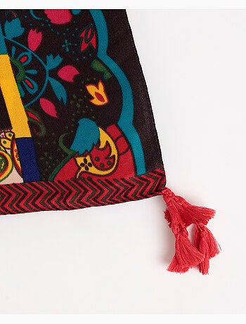 ADMAS Pareo Paisley Multicolor para Mujer