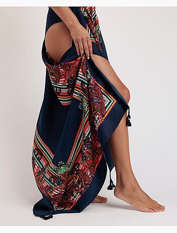 ADMAS Pareo Paisley Picunelas para Mujer