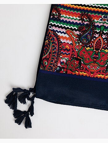 ADMAS Pareo Paisley Picunelas para Mujer