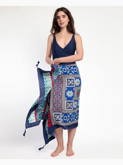 ADMAS Pareo Tiles para Mujer - Kiabi ADMAS Pareo Tiles para Mujer - Kiabi