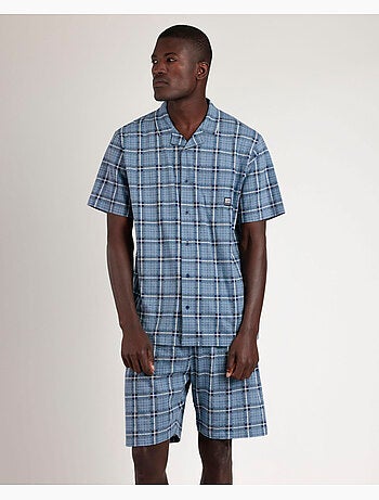 ADMAS Pijama Abierto Manga Corta Important Discover Bicycle para Hombre