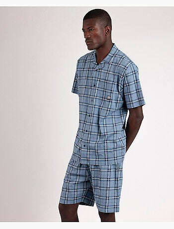 ADMAS Pijama Abierto Manga Corta Important Discover Bicycle para Hombre