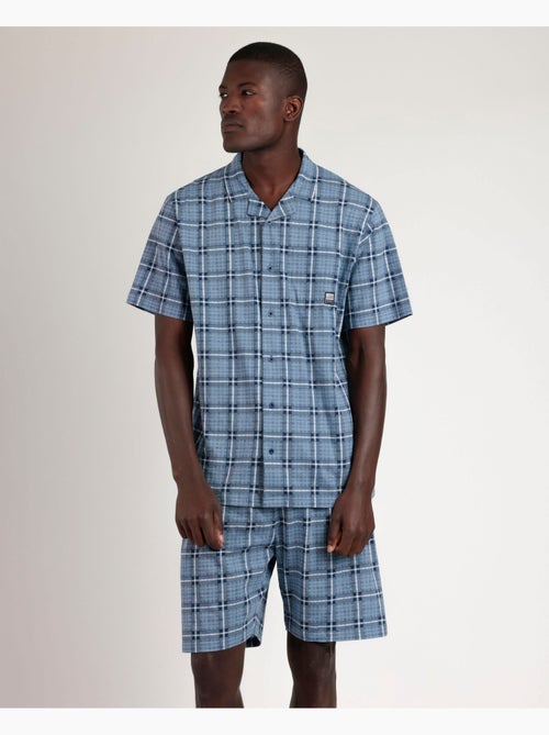 ADMAS Pijama Abierto Manga Corta Important Discover Bicycle para Hombre - Kiabi ADMAS Pijama Abierto Manga Corta Important Discover Bicycle para Hombre - Kiabi