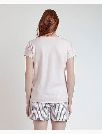 ADMAS Pijama Manga Caída Beach Life para Mujer
