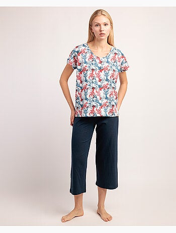 ADMAS Pijama Manga Caída Vitamin Sea para Mujer