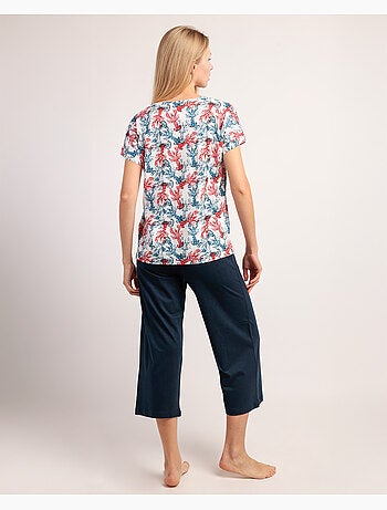 ADMAS Pijama Manga Caída Vitamin Sea para Mujer