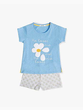 ADMAS Pijama Manga Corta Be Yourself para Niña