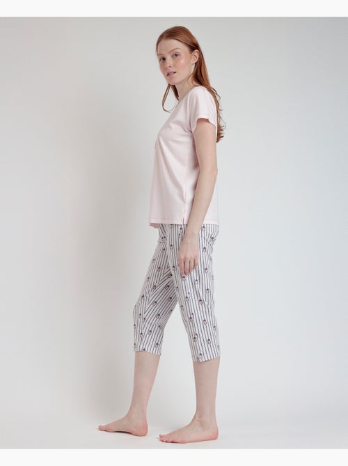 ADMAS Pijama Manga Corta Beach Life para Mujer - Kiabi ADMAS Pijama Manga Corta Beach Life para Mujer - Kiabi