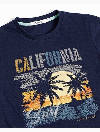 ADMAS Pijama Manga Corta California para Niño