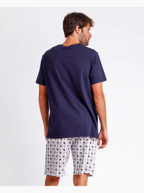 ADMAS Pijama Manga Corta Cute Teddy para Hombre - Kiabi ADMAS Pijama Manga Corta Cute Teddy para Hombre - Kiabi