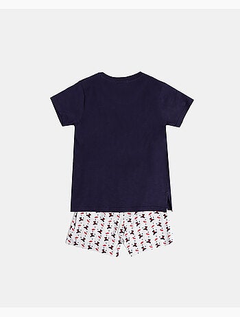 ADMAS Pijama Manga Corta Cute Teddy para Niño