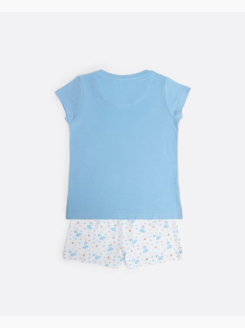 ADMAS Pijama Manga Corta Dancing With Swans para Niña - Kiabi ADMAS Pijama Manga Corta Dancing With Swans para Niña - Kiabi