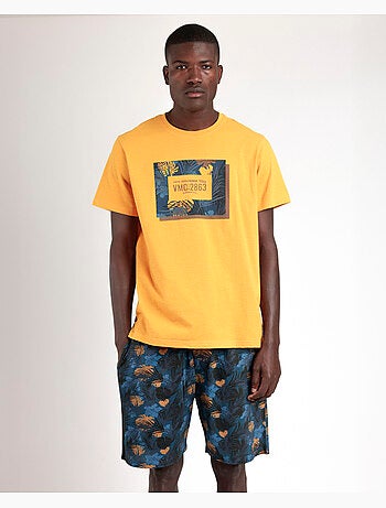 ADMAS Pijama Manga Corta Denver para Hombre
