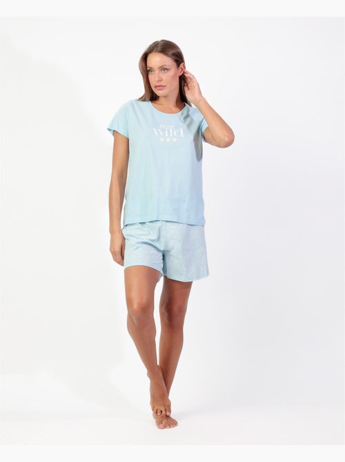 ADMAS Pijama Manga Corta Grow Wild para Mujer - Kiabi