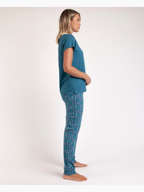 ADMAS Pijama Manga Corta Have A Good Day para Mujer - Kiabi ADMAS Pijama Manga Corta Have A Good Day para Mujer - Kiabi