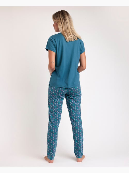 ADMAS Pijama Manga Corta Have A Good Day para Mujer - Kiabi ADMAS Pijama Manga Corta Have A Good Day para Mujer - Kiabi
