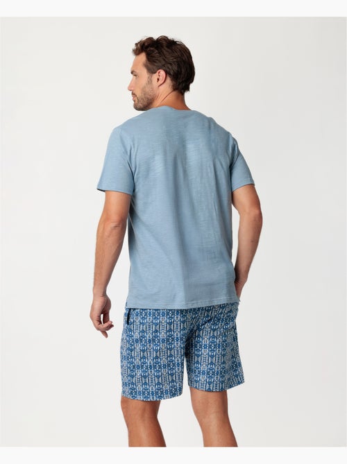 ADMAS Pijama Manga Corta Ibiza Trip para Hombre - Kiabi ADMAS Pijama Manga Corta Ibiza Trip para Hombre - Kiabi